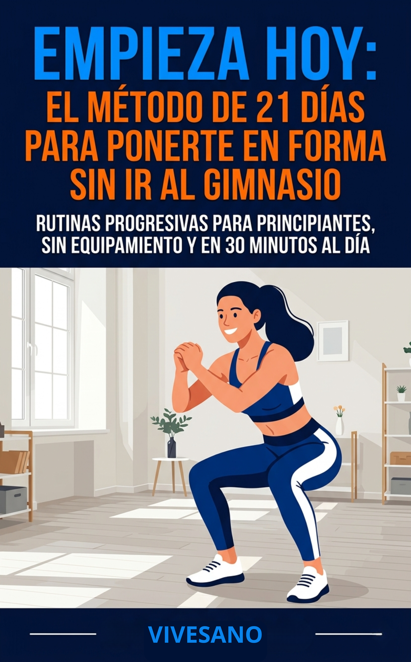 Empieza hoy: el método de 21 días para ponerte en forma sin ir al gimnasio.